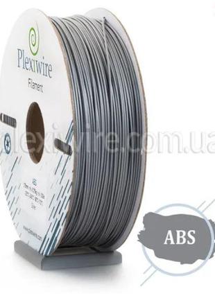 ABS пластик Plexiwire для 3D принтера серебро 1.75мм (0,75кг)