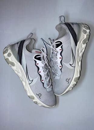 Кроссовки nike react element 55 white