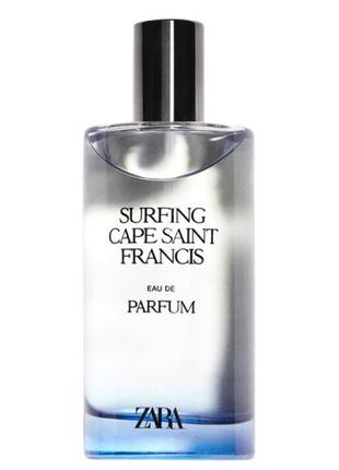Мужская парфюмированная вода zara surfing cape saint francis