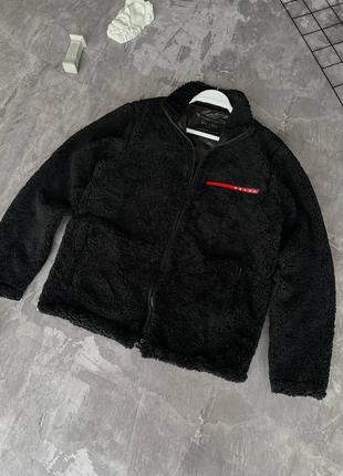 Чоловіча чорна куртка Prada