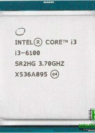 Процесор Intel Core i3-6100 2/4x3.7GHz/ 8GT/s/ 3Mb s1151, tray...