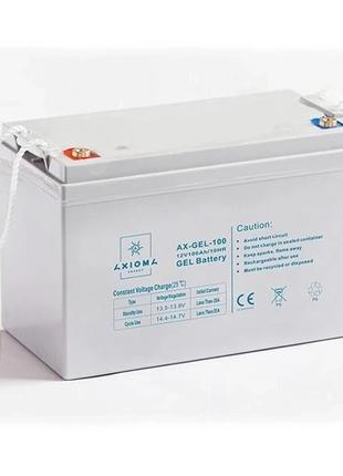 Аккумулятор гелевый AXIOMA energy AX-GEL-100 (100Ач 12В)