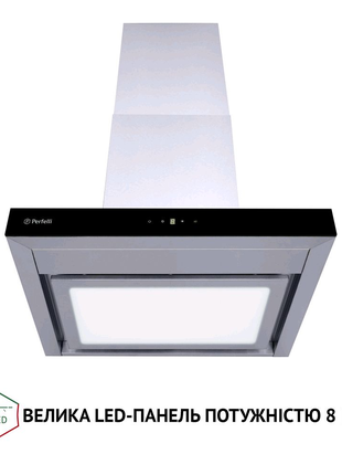 Perfelli TS 6635 I/BL 1000 LED Кухонна декоративна витяжка