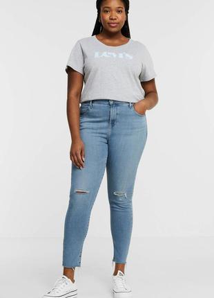 Джинси levi's plus 721 high waist skinny jeans