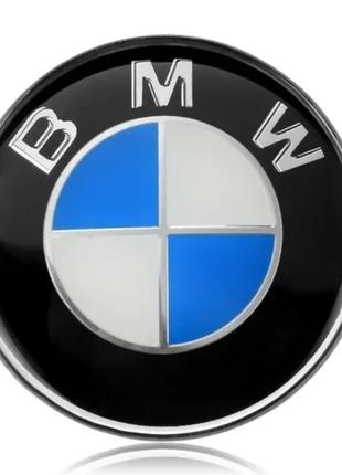 Эмблема BMW Значок логотип БМВ 82мм 51 148 132 375