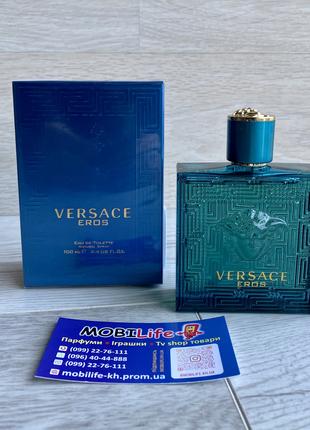 Мужская туалетная вода Versace Eros 100 мл ( Духи Версаче Эрос...