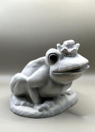 Садовая фигура, статуэтка Мини жабка для декора сада изготовле...