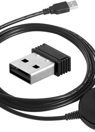 USB-ключ CooSpo ANT+ с удлинительным кабелем длиной 2 м/6,56 ф...