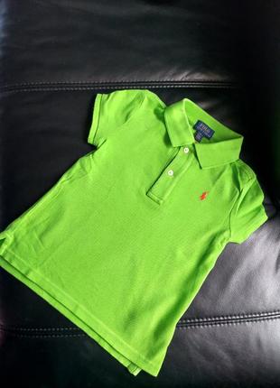 Детская футболка (поло) polo ralph lauren (5-6 лет)