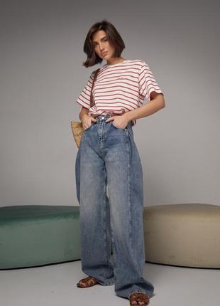 Жіночі широкі джинси baggy