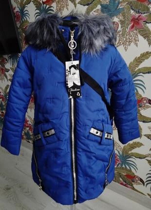 Зимняя курточка на рост 110-116 см.