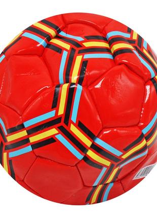Мяч футбольный №5 детский (красный)
