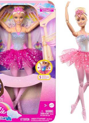 Лялька Барбі балерина що світиться Barbie Dreamtopia Doll, Twi...