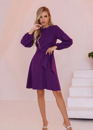Платья issa plus sa-396  s фиолетовый