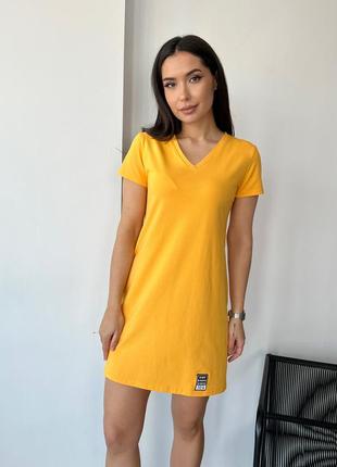 Сукня жовтого кольору 24734 n