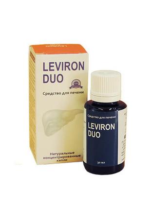 Leviron duo - засіб для відновлення та очищення печінки (левір...