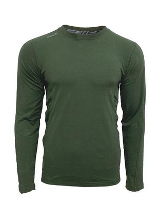 Футболка з довгим рукавом texar base layer olive size m