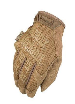 Тактичні рукавиці mechanix original gloves coyote brown size xxl