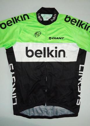 Велофутболка giant belkin jersey оригінал (xl)