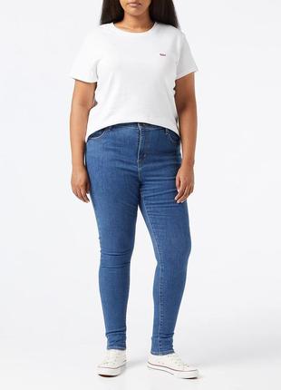 Джинсы женские levis 720TM high rise super skinny jeans (plus)