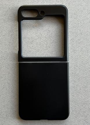 Чехол (бампер, накладка) для Samsung Galaxy Flip 5 чёрный, мат...