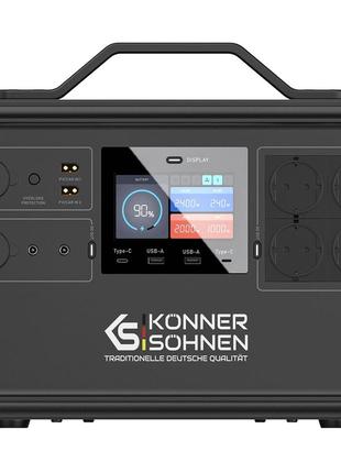 Портативная мобильная электростанция Konner & Sohnen KS 2400PS