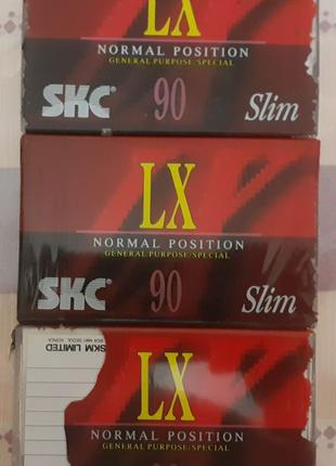 Аудіо касета SKC LX 90 Slim