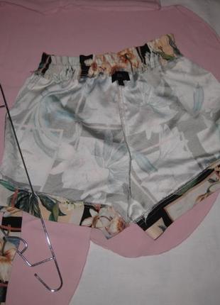 Удобные модные короткие секси шорты юбка на резинке с бантикам...