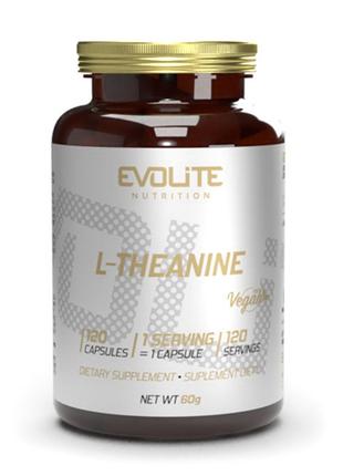 Аминокислота Evolite Nutrition L-Theanine, 120 вегакапсул