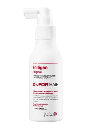 Стимулюючий тонік для росту волосся Dr.FORHAIR Folligen Tonic,...