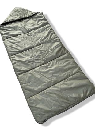 Спальный мешок зимний (одеяло с капюшоном) Олива 220 х 90 см