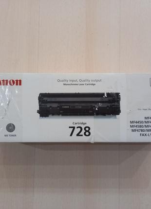 Продам картридж CANON Cartridge 728.