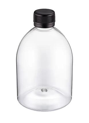 25 шт Бутылка ПЭТ ДИНА 460 мл прозрачная +Крышка алюминиевая и...