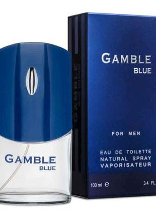 Туалетна вода Gamble blue 100 мл ТМ Аромат