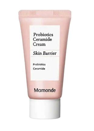 Mamonde probiotics ceramide cream 30 ml крем с керамидами и пр...
