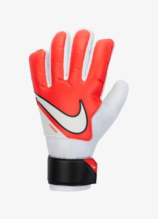 Перчатки вратарские Nike NK GK MATCH JR - FA20 оранжевый Дет 5...