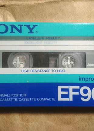 Аудіокасети Sony, 90 хв.
