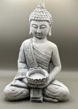 Садовая фигура, статуэтка Будда для декора сада изготовлен из ...