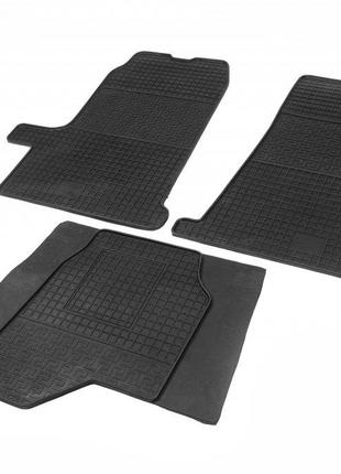 Гумові килимки (3 шт, Polytep) для Ford Transit 2000-2014 рр