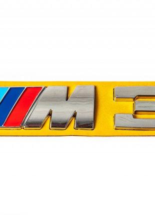 Эмблема M3 (120мм на 27мм) для BMW 3 серия F-30/31/34 2012-201...