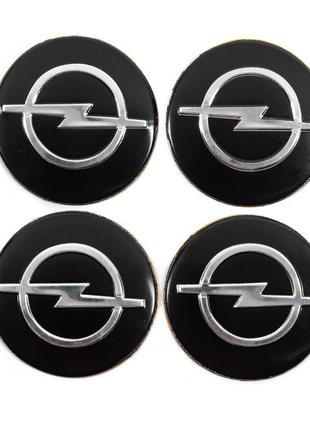 Наклейки на диски 56мм J1023 (4 шт) для Тюнинг Opel