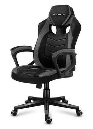 Кресло геймерское Huzaro Force 2.5 черно-серое