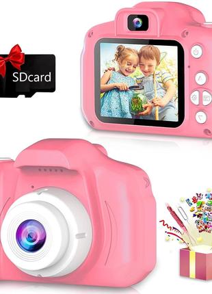 Фотоаппарат детский CADDLE & TOES камеры, с дисплеем, розовый