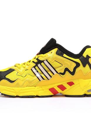 Мужские кроссовки Adidas Response x Bad Bunny Yellow Black Red...