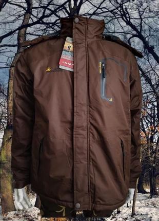 Мужская спортивная куртка коричневого цвета l b.l &amp; bkff