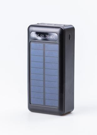 Повербанк 50000 mah powerbank с солнечной батареей и 4 встроен...