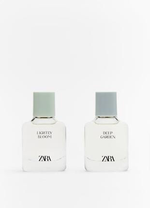 Zara Набір жіночих ароматів LIGHTLY BLOOM + DEEP GARDEN 2х30 ML