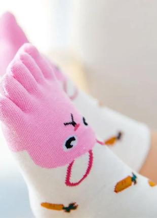 Детские носки с отдельными пальцами five finger socks for chil...