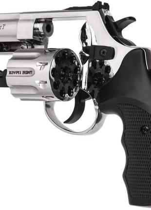 Револьвер под патрон Флобера Ekol Viper 3'' Chrome