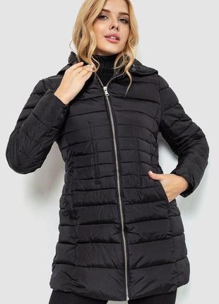 Куртка женская демисезонная, цвет черный, 235r9605-1